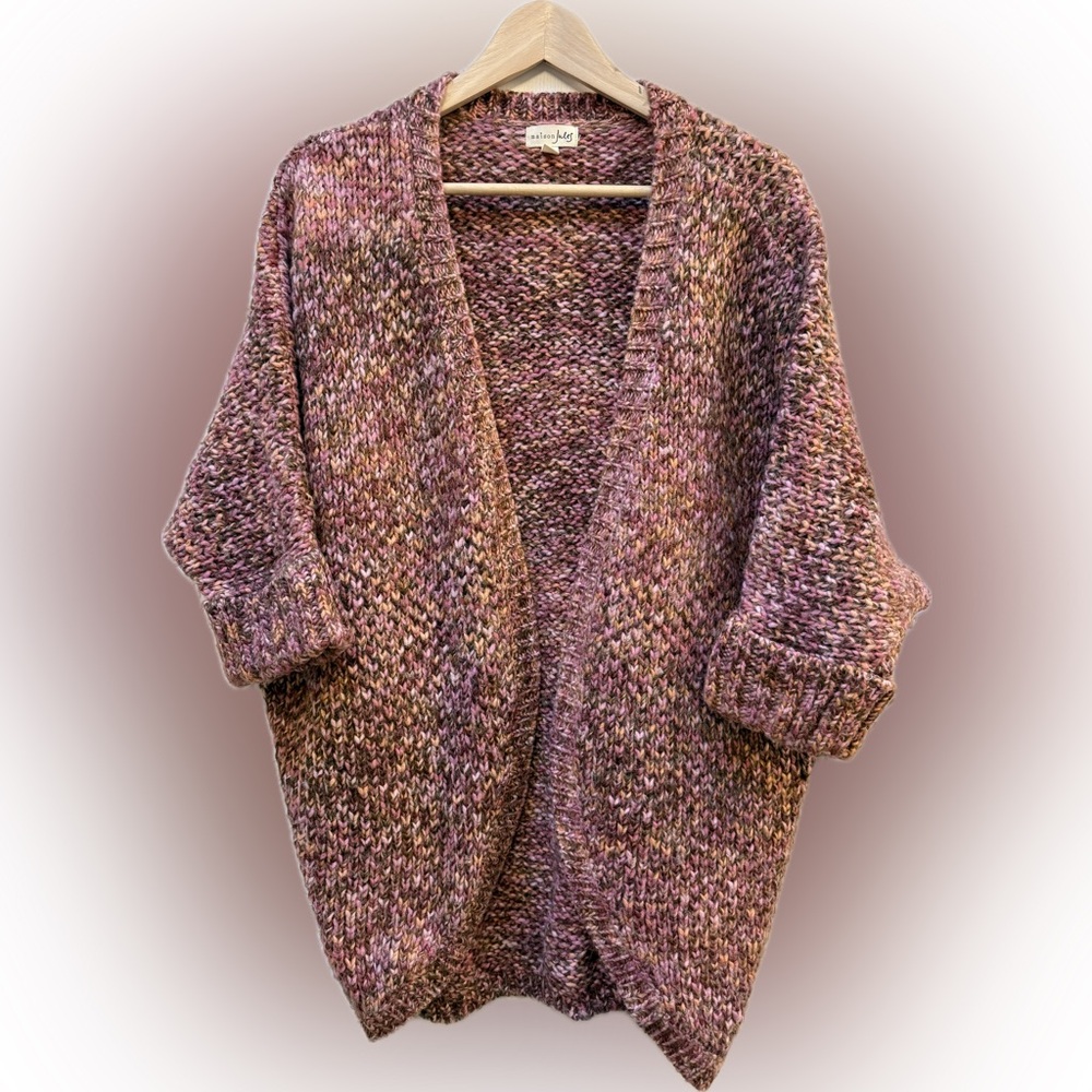 MAISON JULES wool blend open cardigan